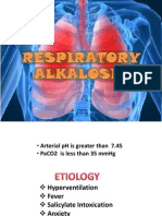 Respiratory Alkalosis April