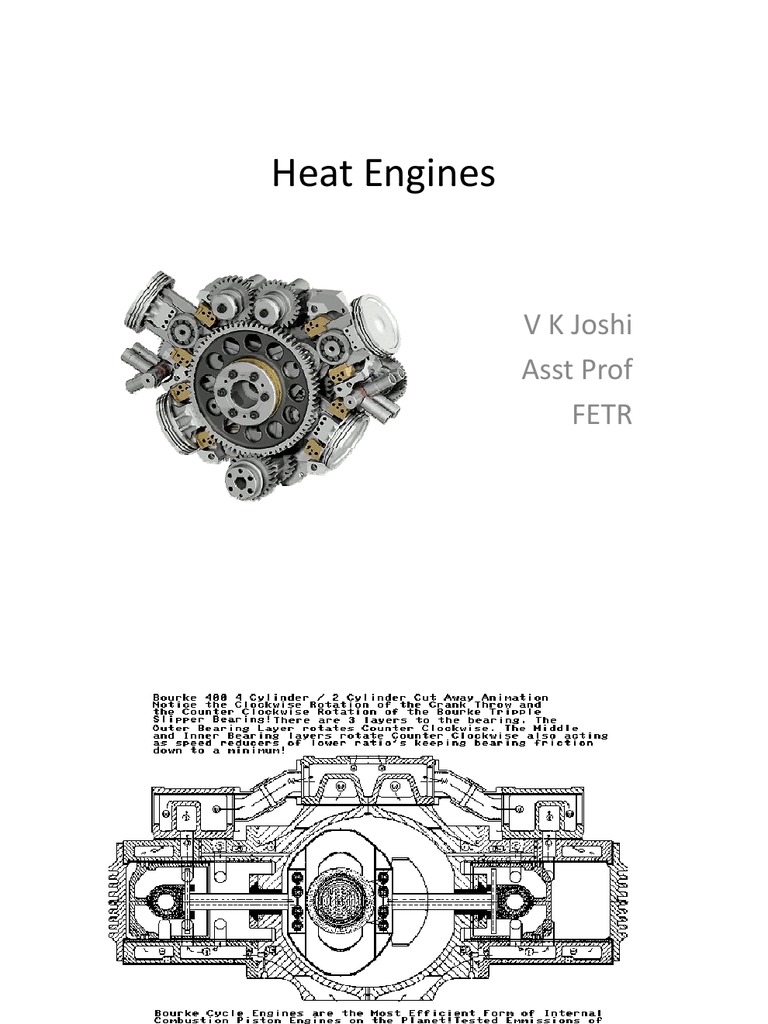 Heat Engines 1 PDF Engines Internal Combustion Engine