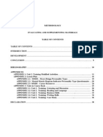 Evaluating and Supplementing Materials