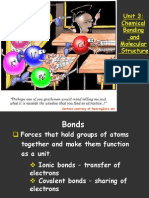 Unit 3: Chemical Bonding and Molecular Structure