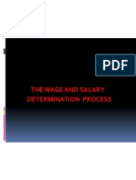 The Wage and Salary Determination Process