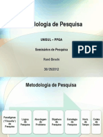 Metodologia de Pesquisa - Rene Birochi