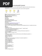 Download Hello World Example Using Spring MVC Framework by Rohit SN10471308 doc pdf