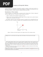 LAB02-2: Video Analysis of Projectile Motion: Objective