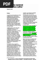 A questão da nascionalidade na america latina-Otavio