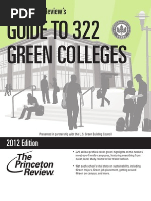 2012 Guide To 322 Green Colleges Sat Act Test - 
