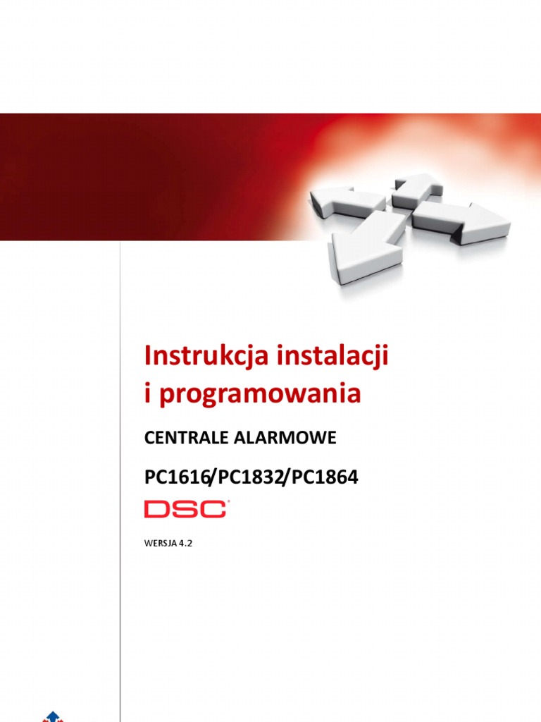 DSC PC1616 1832 1864 v4.2 Inst+ark PDF
