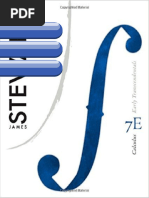 Stewart Calculus 7th Edition-Content | PDF | Integral | Derivative