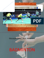 Badminton equipamentos regras