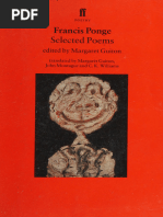 Francis Ponge | PDF | Poetry