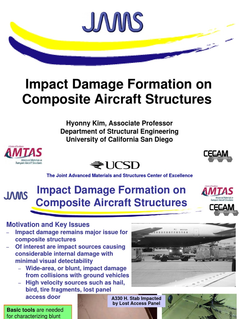 Blunt Impact Damage in Aircraft Composites | PDF