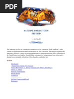 Download Natural Born Defined Natural Born Citizen vs British Common Law Natural Born Subject by ObamaRelease YourRecords SN104741948 doc pdf