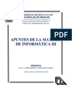 Apuntes Informatica III Lopez Escalera