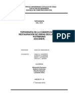 Topografia en La Conservacion o Restauracion de Obras Declaradas Patrimonio