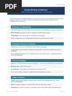 Harvard Outline Format Guide | PDF