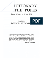 A Dictionary of the Popes