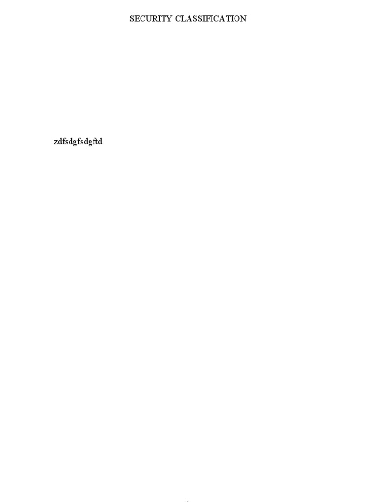 Understanding Security Classification | PDF