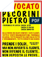 Avvocato Pecorini Pietro-Firenze