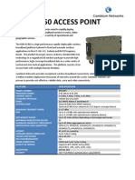 RDB45350 Access Point Specifications