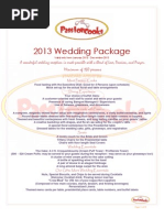 Download Wedding Package 2013 - Passion Cooks Catering by mochachocofudge SN104761302 doc pdf