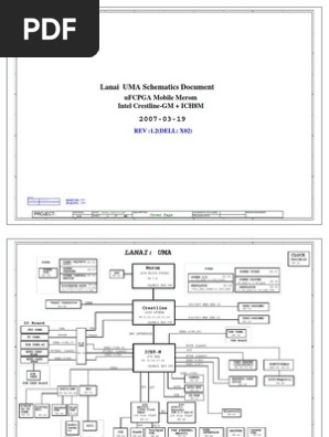 DELL Inspiron 1420 ELSA LANAI UMA Laptop Schematics | PDF | Usb.