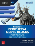 Hadzic's Peripheral Nerve Blocks and Anatomy For Ultrasound-Guided