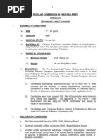Download Eligibility Criteria for Joining Pakistan Army Through Technical Cadet Course TCC by Xeric SN104766184 doc pdf