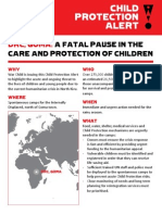 War Child - Child Protection Alert - Eastern Congo - Sep 2012 