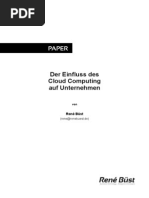 Download Der Einfluss des Cloud Computing auf Unternehmen by Rene Buest SN104782310 doc pdf