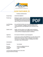 Thatchbor FR Data Sheet