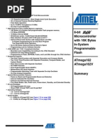 8-Bit Microcontroller With 16K Bytes In-System Programmable Flash Atmega162 Atmega162V