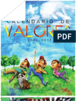 Calendario de Valores 2012 2013