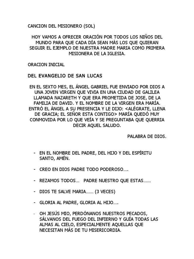 El Santo Rosario | PDF | María, madre de Jesús | orador del Señor