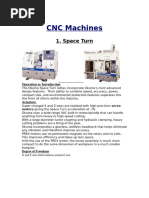 LMW CNC Machine Specifications Overview | PDF | Tools | Industrial ...