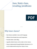 Inner Classes & MultiThreading in JAVA