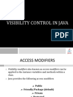 VisibilityControl in Java