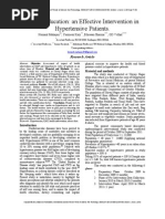 Download Health Education an Effective Intervention in Hypertensive Patients by STATPERSON PUBLISHING CORPORATION SN104798012 doc pdf