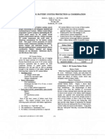 DC Control Battery System Protection &amp Coordination