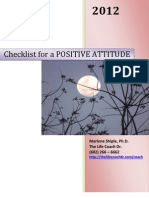 Positive Attitude Checklist