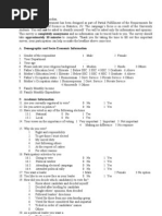 Political Awareness in Senior High Students | PDF | P Value | Survey ...