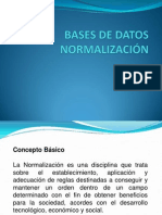 Bases de Datos - Normalización