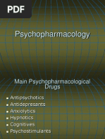 Psychopharmacology Lecture