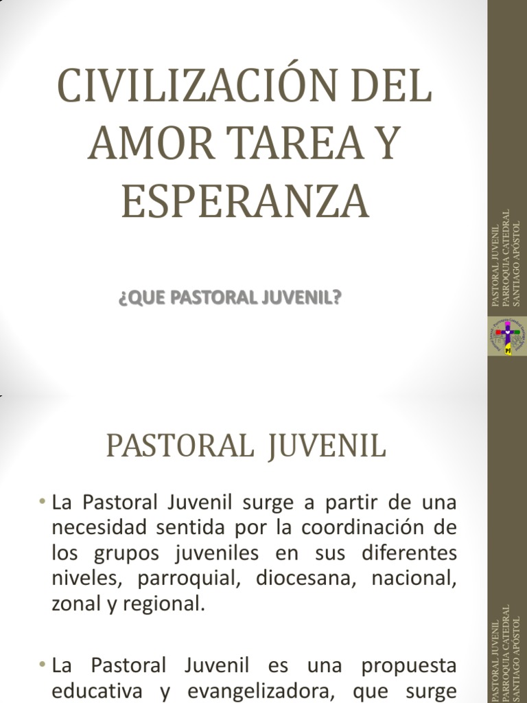 Etapa de La Pastoral Juvenil | PDF | Juventud | Sociedad