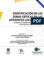 Identificacion de Las Zonas Criticas en Las Diferentes Localidades de Bogota - SGD (SUIVD)