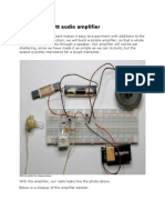 Audio Amplifier