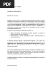 Carta de Intención