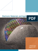 Electronic Materials and Applications 2012