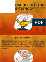 Hacia Una Definición de Ciencia