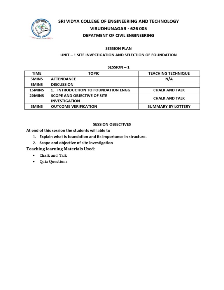 Session 1 | PDF