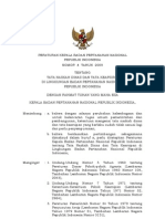 Peraturan Kepala Badan Pertanahan Nasional No.8 Tahun 2009